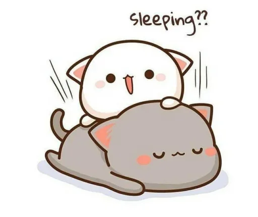 😌 Стикер «Peach and Goma» для Telegram