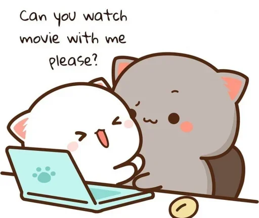 🙃 Стикер «Peach and Goma» для Telegram