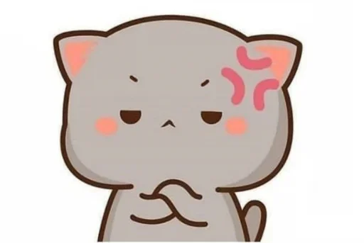😡 Стикер «Peach and Goma» для Telegram
