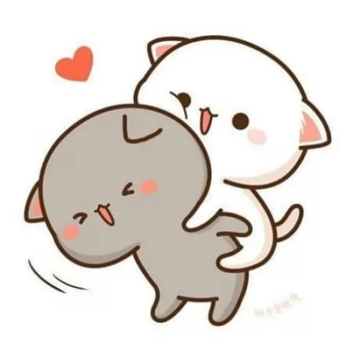 ☺️ Стикер «Peach and Goma» для Telegram