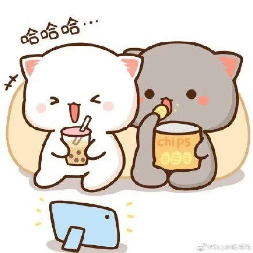 🥸 Стикер «Peach and Goma» для Telegram