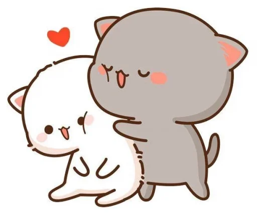 🥰 Стикер «Peach and Goma» для Telegram