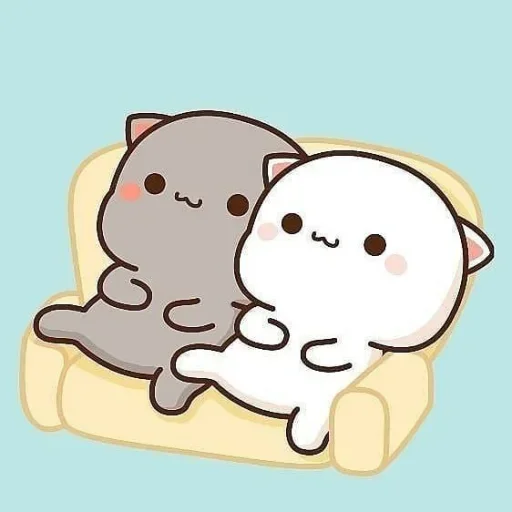 😚 Стикер «Peach and Goma» для Telegram