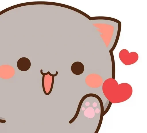 😘 Стикер «Peach and Goma» для Telegram