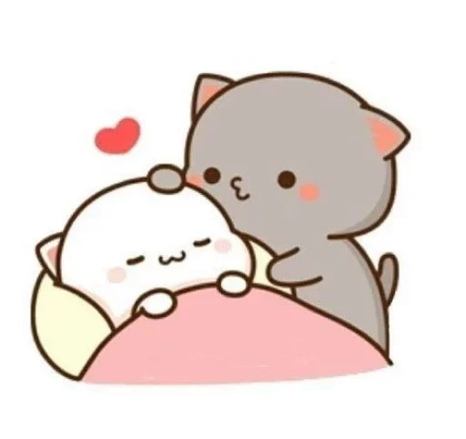 😘 Стикер «Peach and Goma» для Telegram