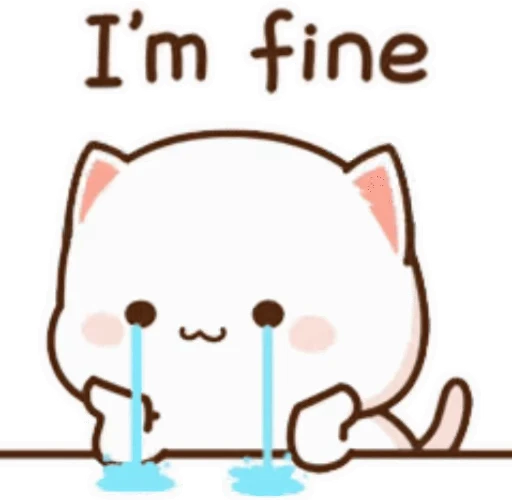 😭 Стикер «Peach and Goma 5» для Telegram