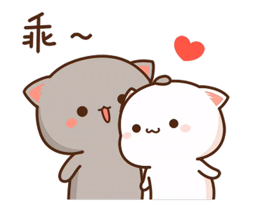 🥰 Стикер «Peach and Goma 5» для Telegram