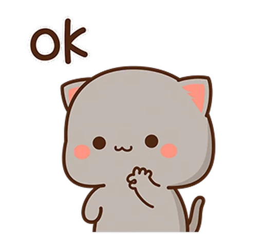 👌 Стикер «Peach and Goma 5» для Telegram