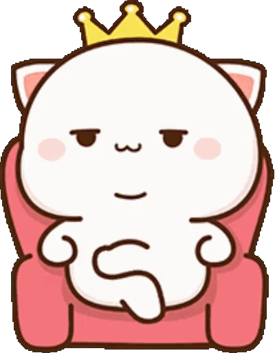 👑 Стикер «Peach and Goma 5» для Telegram