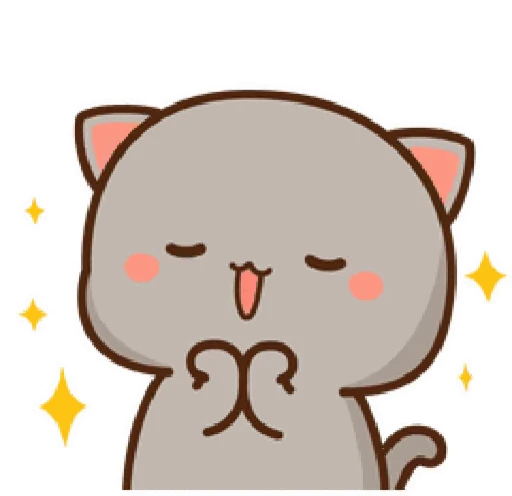 🤩 Стикер «Peach and Goma 5» для Telegram