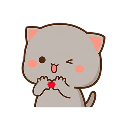 🫶 Стикер «Peach and Goma 5» для Telegram
