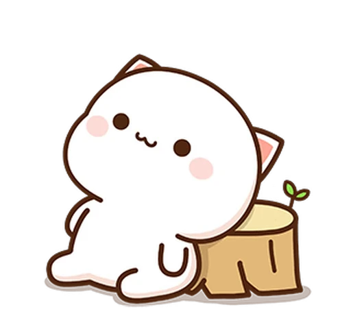 😌 Стикер «Peach and Goma 6» для Telegram