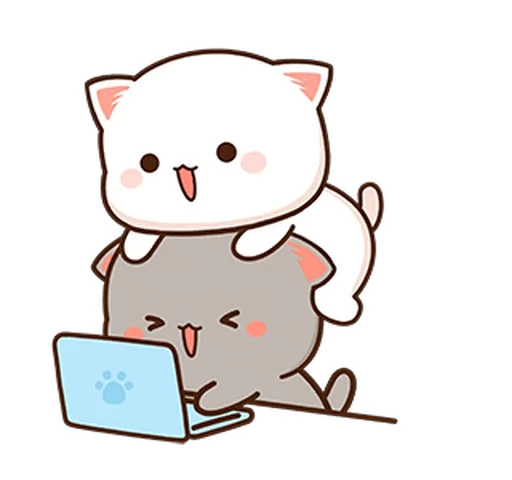 Стикерпак Peach and Goma 6 для Telegram