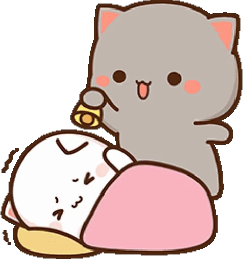 🔔 Стикер «Peach and Goma 6» для Telegram
