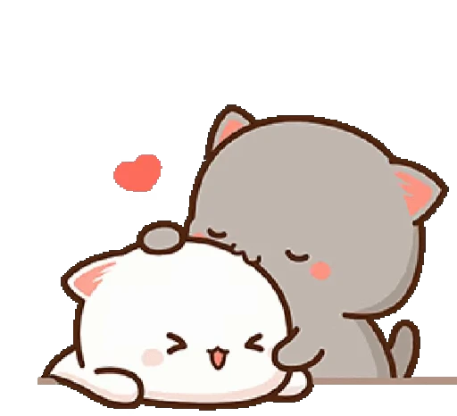 😘 Стикер «Peach and Goma 6» для Telegram