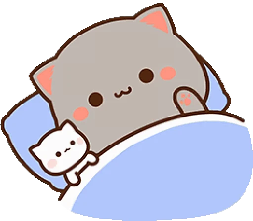 😴 Стикер «Peach and Goma 6» для Telegram