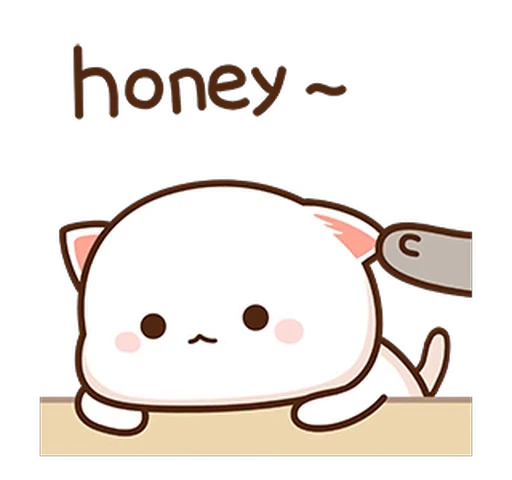 😕 Стикер «Peach and Goma 8» для Telegram