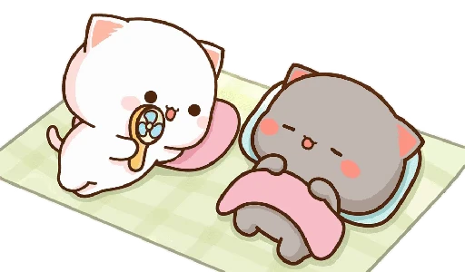 😴 Стикер «Peach and Goma 8» для Telegram