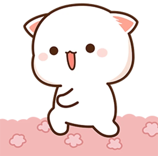 🏃‍♀️ Стикер «Peach and Goma 8» для Telegram