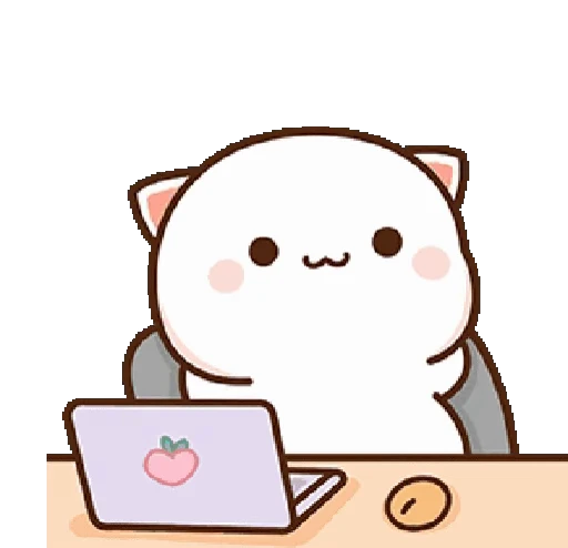 💻 Стикер «Peach and Goma 8» для Telegram