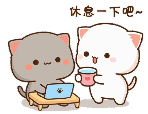 ☺️ Стикер «Peach and Goma 8» для Telegram