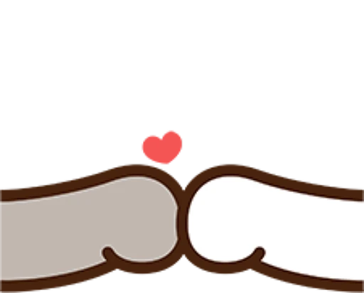 🥰 Стикер «Peach and Goma 8» для Telegram