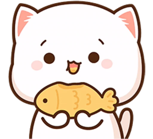 🐠 Стикер «Peach and Goma 8» для Telegram