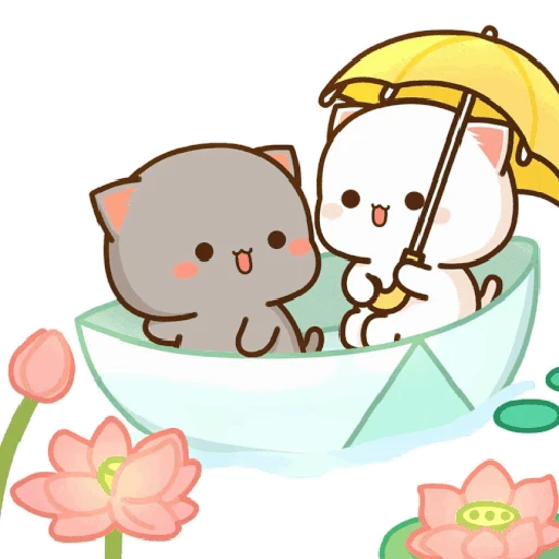 ☂️ Стикер «Peach and Goma 8» для Telegram