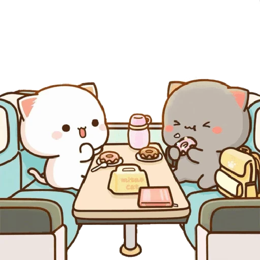 🥐 Стикер «Peach and Goma 8» для Telegram