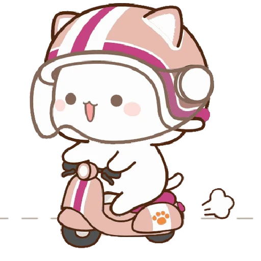 🛵 Стикер «Peach and Goma 8» для Telegram