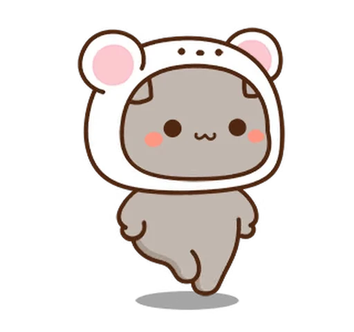 Стикерпак Peach and Goma 9 для Telegram
