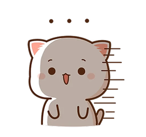 😮 Стикер «Peach and Goma 9» для Telegram