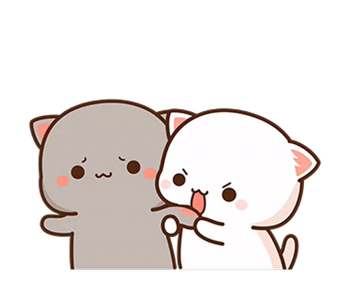 😖 Стикер «Peach and Goma 9» для Telegram