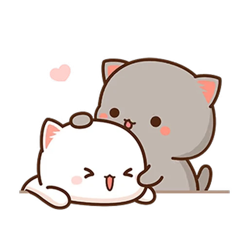 😘 Стикер «Peach and Goma 9» для Telegram