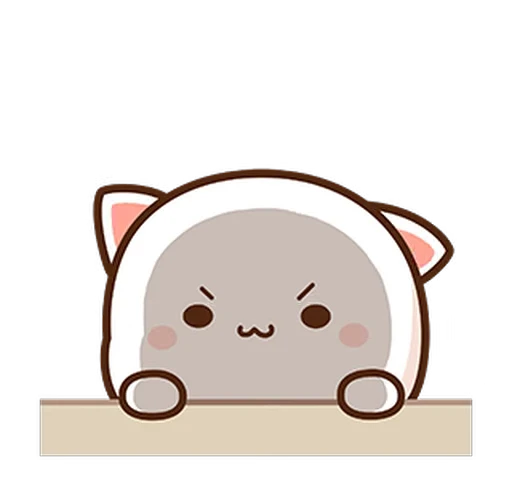😠 Стикер «Peach and Goma 9» для Telegram