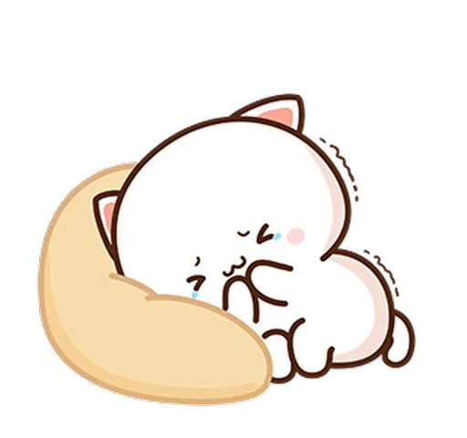 😭 Стикер «Peach and Goma 9» для Telegram