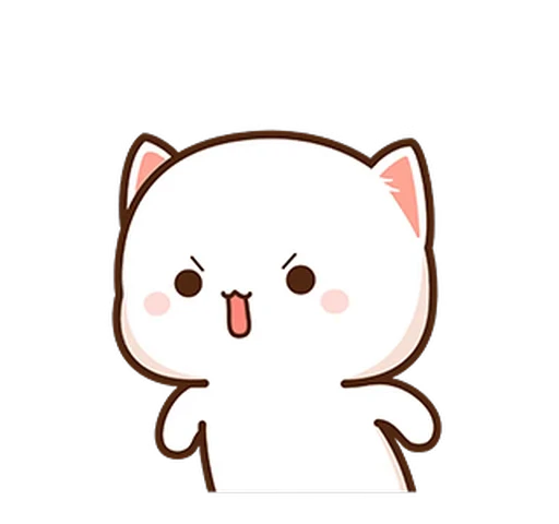 😠 Стикер «Peach and Goma 9» для Telegram