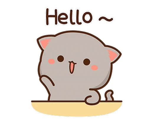 👋 Стикер «Peach and Goma 9» для Telegram