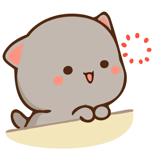 Стикер 7 Peach Goma Emojis 2