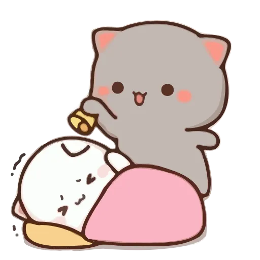 Стикер 20 Peach and Goma Emoji