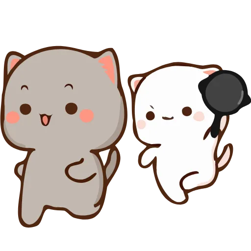 Стикер 21 Peach and Goma Emoji