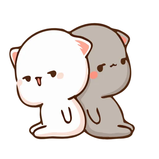 Стикер 17 Peach and Goma Emoji