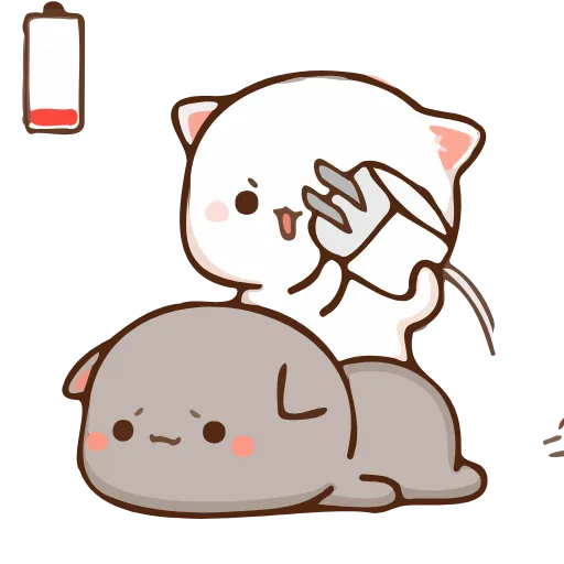 Стикер 31 Peach and Goma Emoji