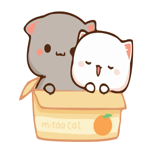 Стикер 2 Peach and Goma Emoji