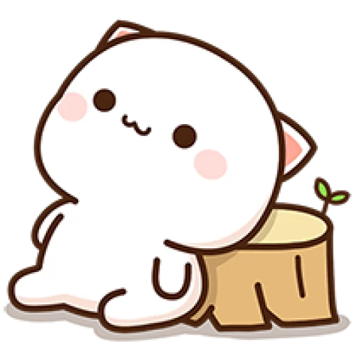 🙂 Стикер «Peach Goma Cats» для Telegram