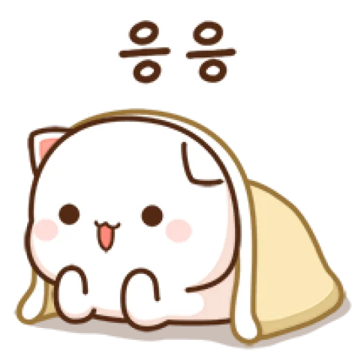 😉 Стикер «Peach Goma Cats» для Telegram