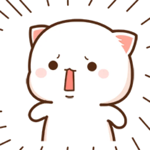 😳 Стикер «Peach Goma Cats» для Telegram