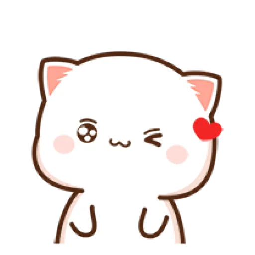 😉 Стикер «Peach Goma Cats» для Telegram