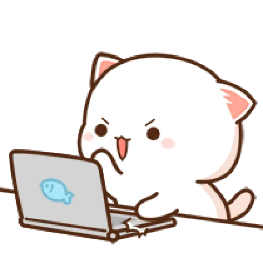 😡 Стикер «Peach Goma Cats» для Telegram