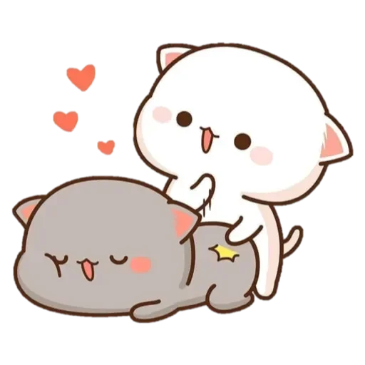 😄 Стикер «Peach Goma Cats» для Telegram